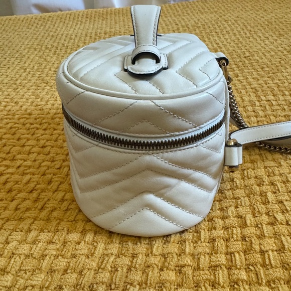 Gucci Cream Quilted GG Backpack - Picture 4 of 10
